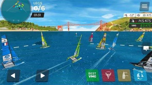 海上虚拟帆船赛 第1张