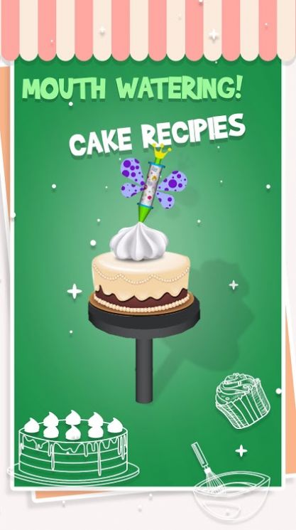 蛋糕设计师糖霜和装饰蛋糕 第1张