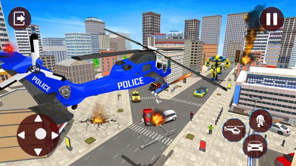 警察直升机机器人 第3张