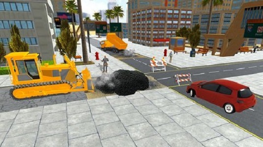 城市道路施工模拟器3D 第1张