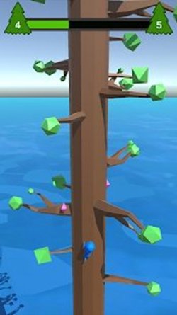 小人爬树3D 第1张