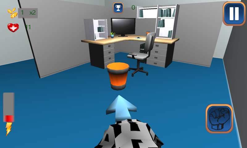 办公室投掷游戏3D 第2张