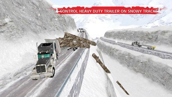 冬季雪卡车3D模拟 第2张