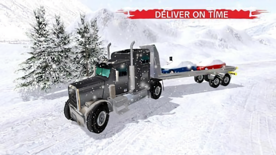 冬季雪卡车3D模拟 第1张