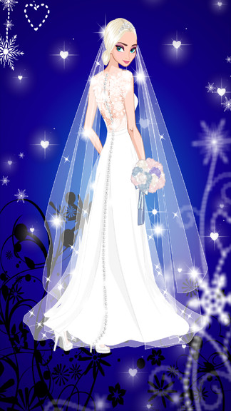 冰雪女王的婚礼化妆 第1张